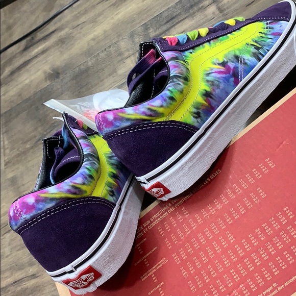 VANS OLD SKOOLTHE DYE Mysterioso/true white men’s - Picture 12 of 16